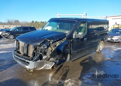 2013 Nissan Nv Cargo Nv2500 Hd Sv V8 from USA, damaged, VIN 1N6AF0KY1DN103875